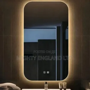 Smart Bathroom Led Wall Mounted Mirror With Anti-Fog Technology