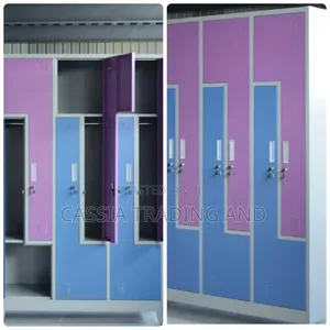 6 Door Z Design Colored Wardrobe