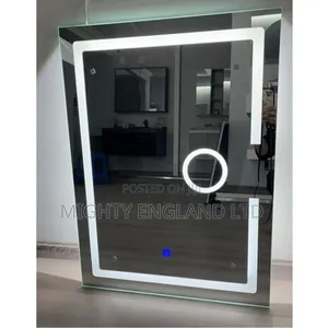 Frameless Rectangular Bathroom Led Lighting Mirror