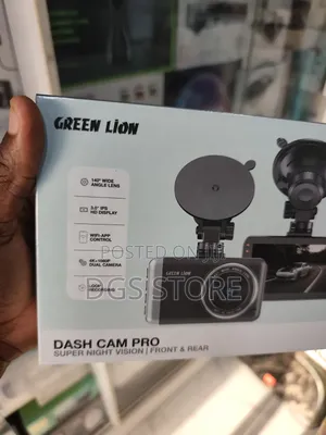 Original Green Lion Cam Pro Front Rear Camera