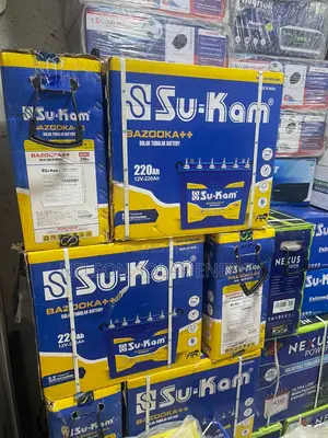 220ah Su-Kam Solar Tubular Battery Available