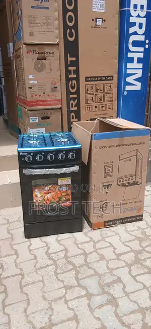 Boscon 50by50/4 Gas Burner Standing Cooker With Oven.