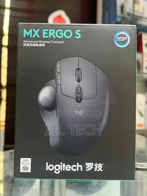 Logitech Mx Ergo S Advanced Wireless Trackball Mouse
