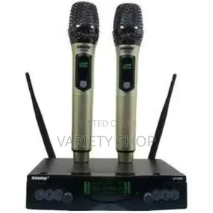 Professional Wireless Microphone With Rechargeable Battery Shure