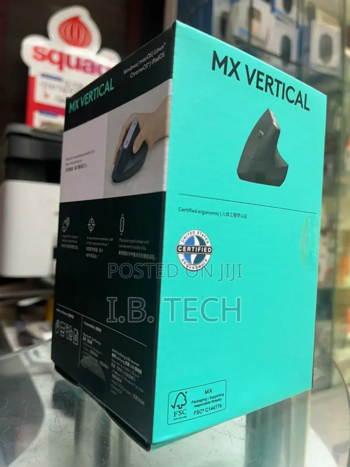 Logitech Mx Vertical Advanced Egonomic Bluetooth/Wireless /Usb Mouse
