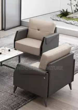 New Modern Leather Single Sofa Chair (Each)