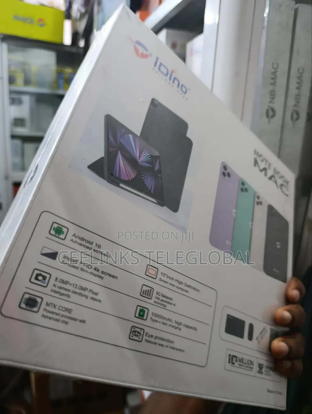 New Idino Notebook Mac 512 GB Blue