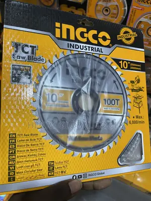 10” TCT Ingco Circular Wood Saw Blade