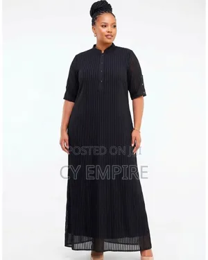 The Pinstripe Kaftan