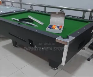 Foreign Marble Coin Snooker Table