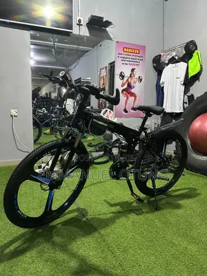 26 Inch Black Mountain Mercedes Benz Bike. 21 Speed, Durable Foldable