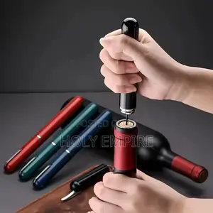 Portable Handheld 2-in1air Pressure Wine Opener With Air Pump And Cork