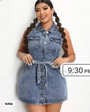 Beautiful Shot Jeans Gown