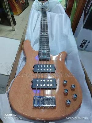 Five String Bass Guitar Wellsound With Clean Sound.