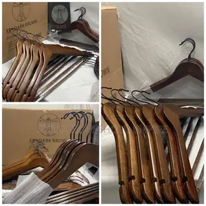 Dark Brown Wooden Hanger