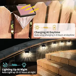 Diamond Solar Fence Solar Wall Outdoor Waterproof Garden Light