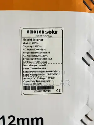 1.5kva 12v Hybrid Choice Solar Inverter