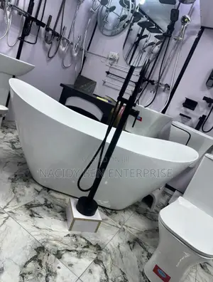 Acrylic Curve White Bathtubs