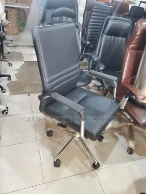 Leather Swivel Chair