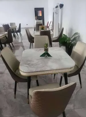 High Quality 4-Seater Marble Top Dining Set