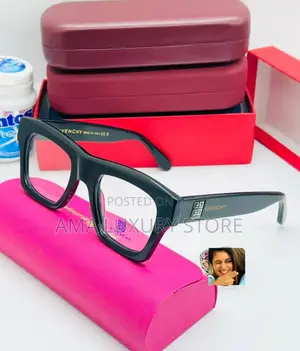 Givenchy Luxury Designer Transparent Clear Glasses