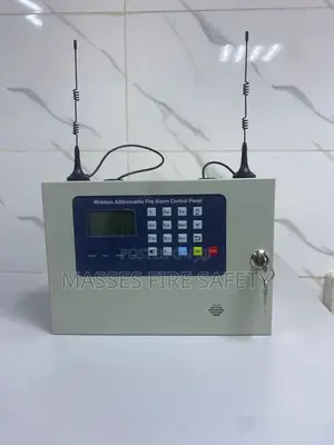 Wireless Addressable Smoke Detector With The Panel
