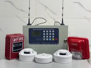 Wireless Addressable Smoke Detector With The Panel