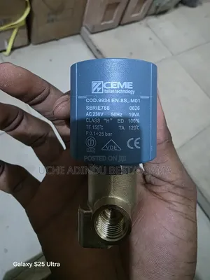 Steam Solenoid Valve With Regulator