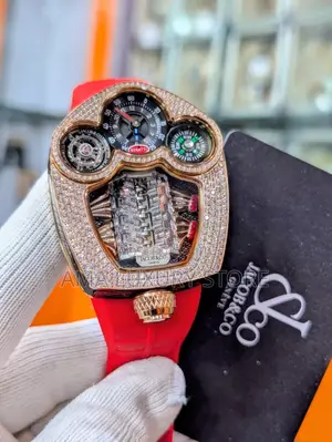 Jacob And Co Luxury Rubber Strap Designer Men's Wristwatches