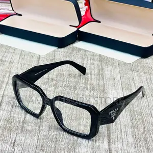 Prada Luxury Transparent Clear Lense Glasses