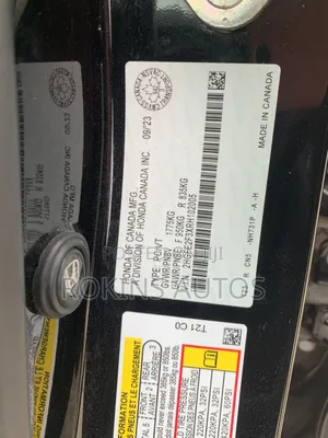 Honda Civic LX CVT 2024 Black