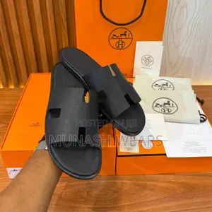 Hermes Leather Slipers 40-46 Available