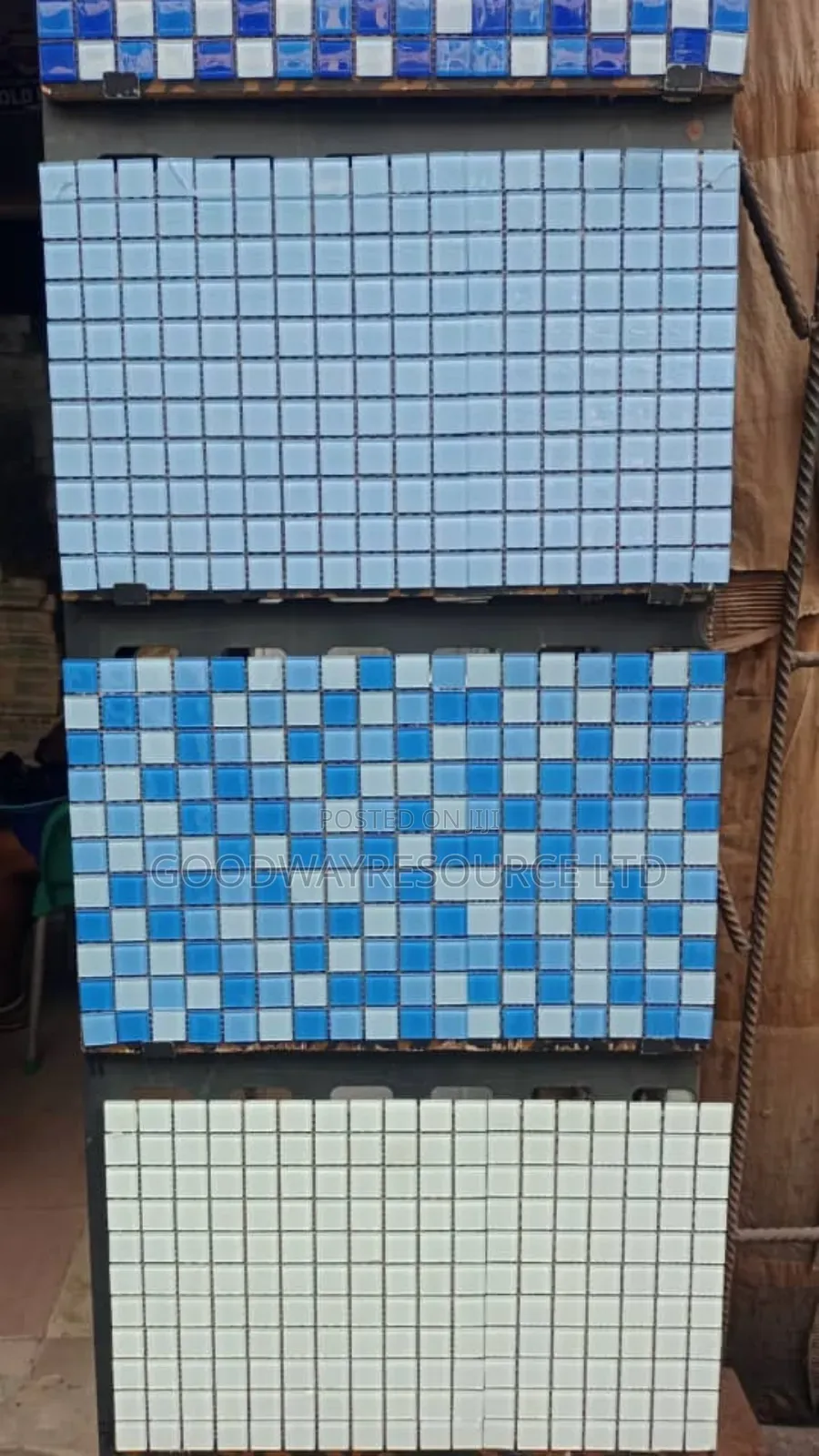 Mosaic Pool Tiles