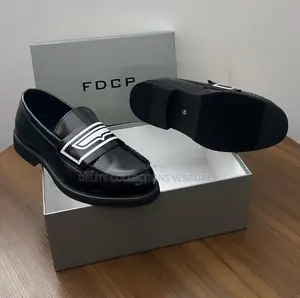 *Fdcp Black Leather Loafers Now Available