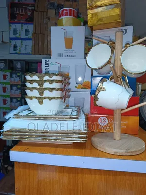 16pcs Dinner Set Gold