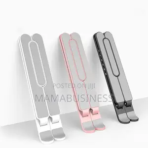 Flexible Plastic Laptop Stand Adjustable Holder