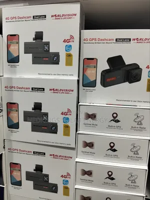 4g Gps Dashcam (Dual Lens)