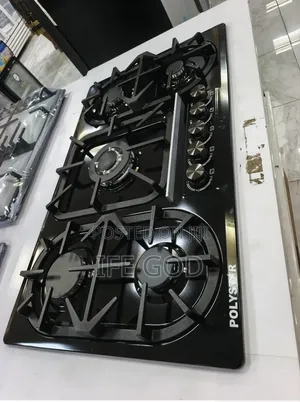 Original Quality Polystar Built-in Premium Luxury 5 Burners Gas Cooker