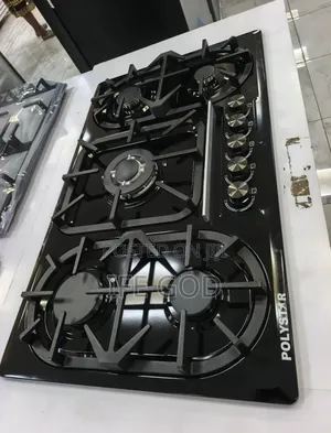 Original High Quality Polystar Inbuilt Premium Luxury 5 Burners Gas