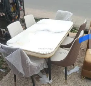Marble Top Dining Set