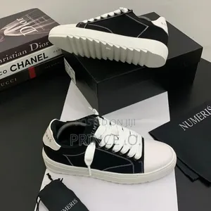 Numeris Atelier “Acrylic Black” Sneakers