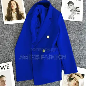 Quality Ladies Brazer,Available in Royal Blue, Nude,