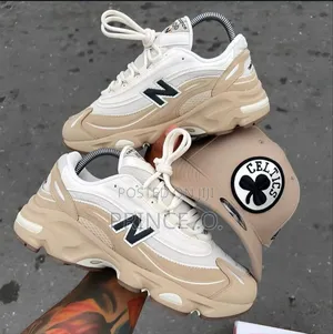 Brown Sole and White Upper New Balance