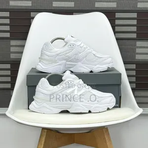 Crystal White New Balance 9060 Sneakers