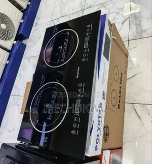 Original Polystar Inbuilt Premium Quality 2 Burners Digital Ele Cooker