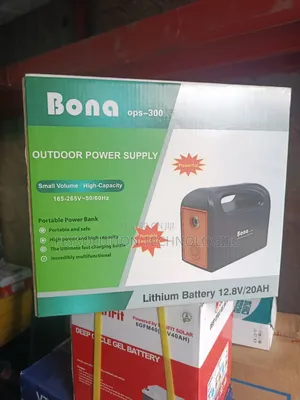 300w Bona Portable Power Station Solar Generator With Solar Panel