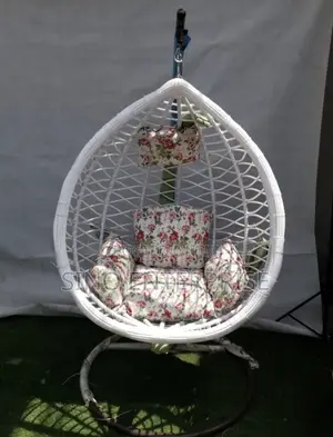 Luxury Hanging Egg Chair With Stand