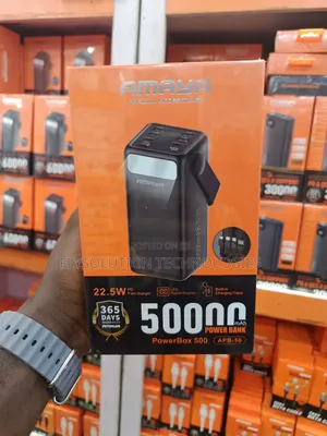 Amaya Powerbox 500 (Apb-50) 50,000mah Power Bank