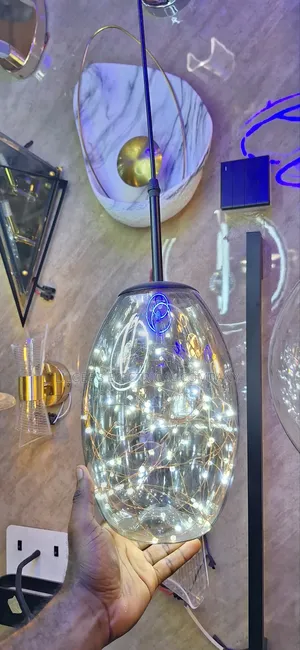 Luxury Spherical Shape Glass Pendant Drop Light