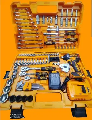 Ingco 152 Pcs Cordless Impact Wrench Tool Set